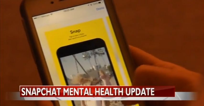 Snapchat and mental health