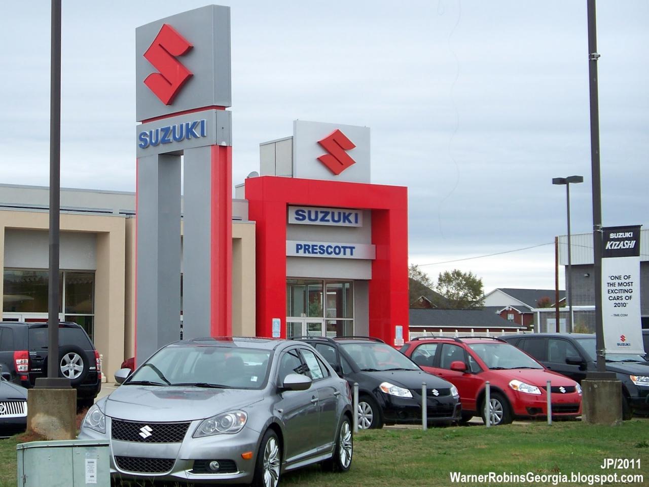 Suzuki dealer auto dealership prescott warner car robins georgia automobile store margie dr