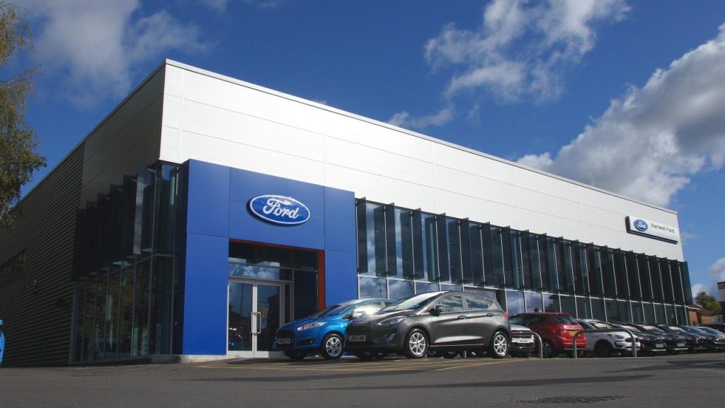 Ford automobile dealership